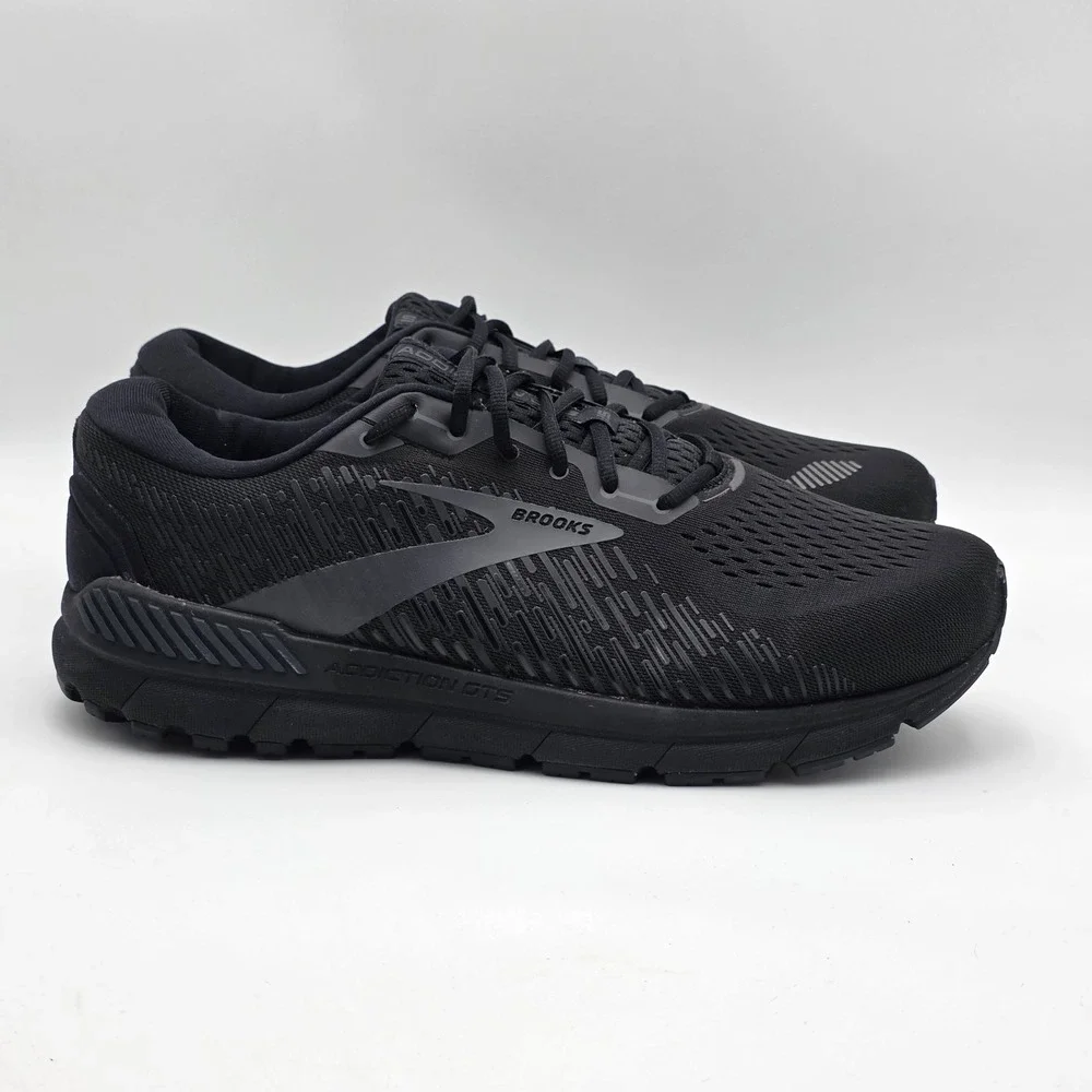 Brooks Addiction GTS 15 Running Shoes Mens US 14 4E Black 1103654E020 Walking